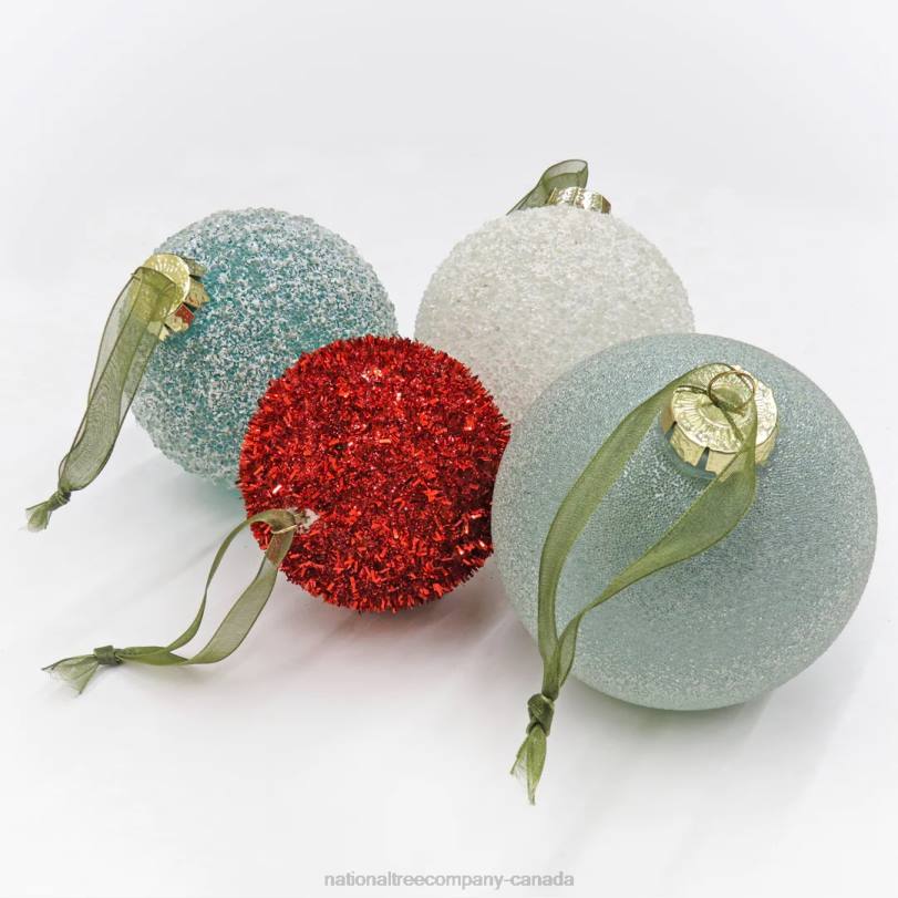 H4X0538National Tree Company 24 Piece HGTV Home Collection Nostalgic Traditions Ornaments