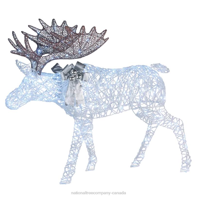 H4X0592National Tree Company 50in Pre-lit Moose Decoration