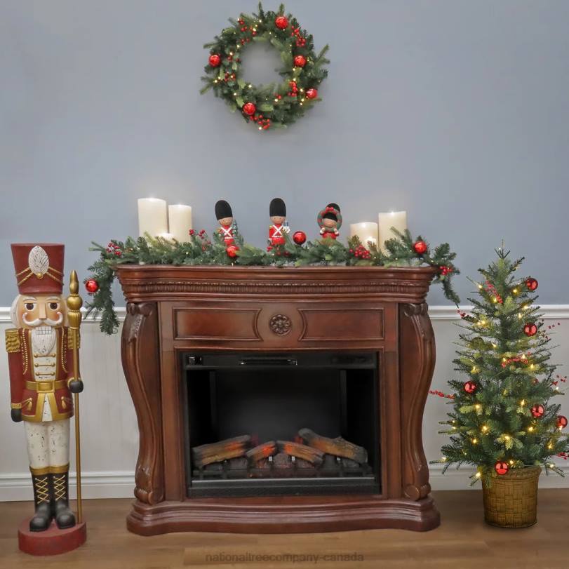 H4X0515National Tree Company First Traditions Scotch Creek Fir Pre-Lit Assortment