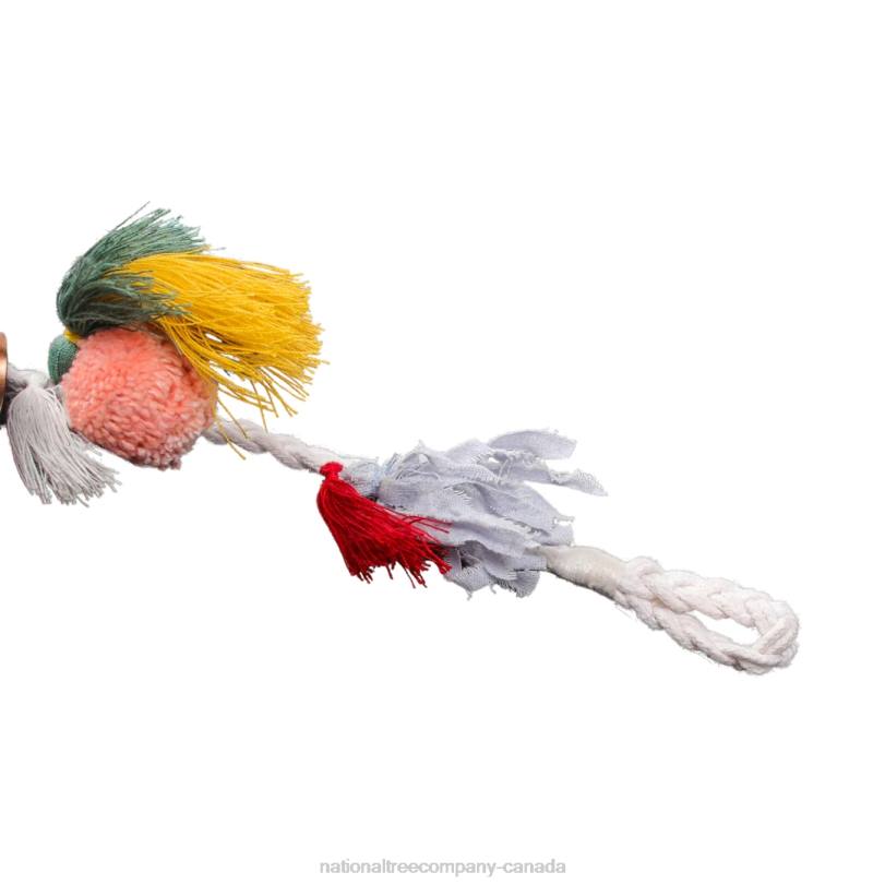 H4X0420National Tree Company 72in HGTV Home Collection Multicolor Boho Garland